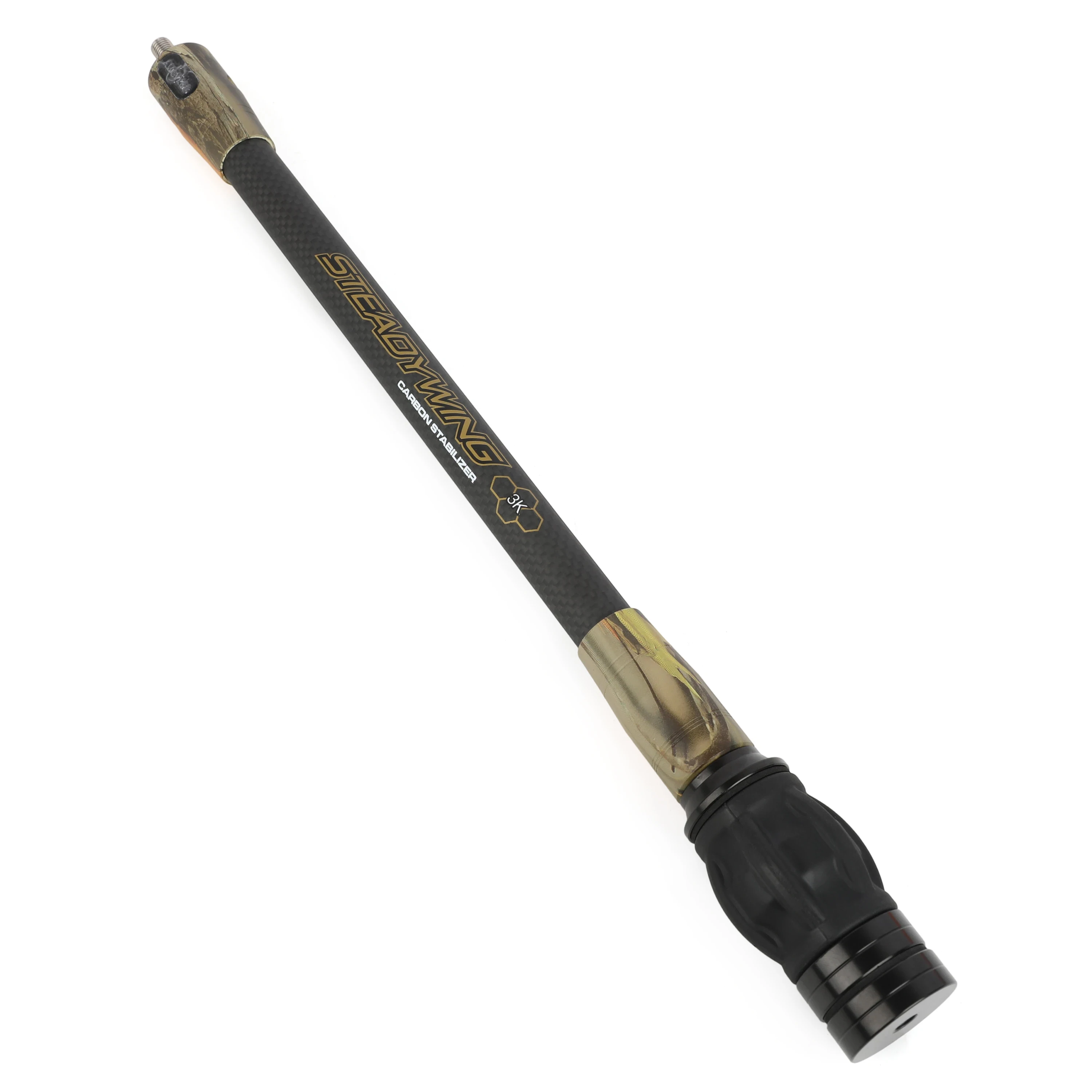 Archery Bow Stabilizer 3K Carbon Fibre Rod Stainless Steel Counterweight Bow Arr