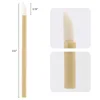 Bamboo Lip Applicators Disposable Lip Brush With Replacement Head Eco-friendly Lipstick Lip Gloss Wands Makeup Beauty Tool Kits 2