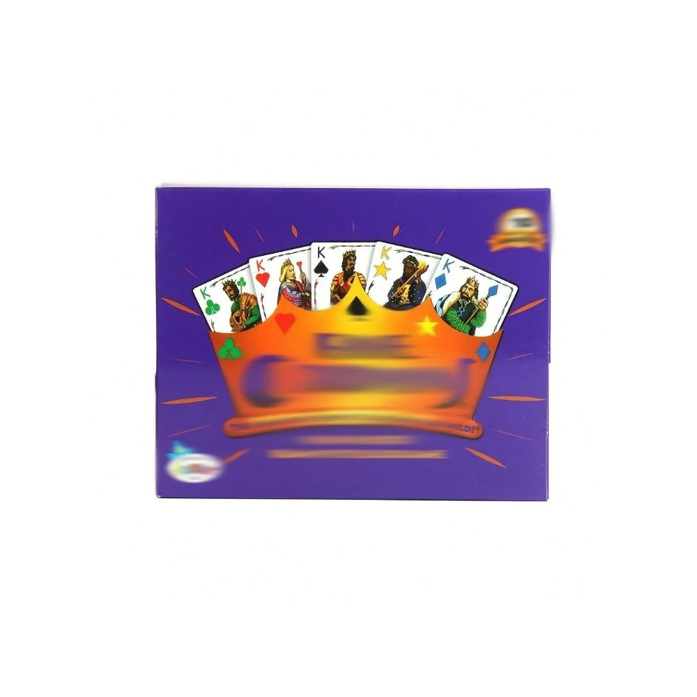 Jeu de société Le jeu n'est pas sur jusqu'à ce que les rois vont sauvages 5 Jeu de cartes de style rummy Suit Jour de Noël Jour de Thanksgiving Nouvel An 2