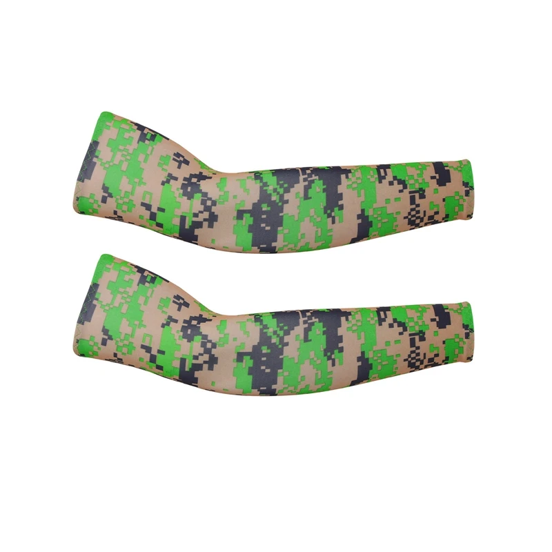 Summer Arm Sleeves Camouflage Sports UV Sun Protection 1 Pair