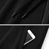 Solid Color Tracksuit Men 11XL Plus Size Suits Zippered Hoodie Sweatpants Sets Spring Autumn Jogger Pants Male Big Size 10XL 5