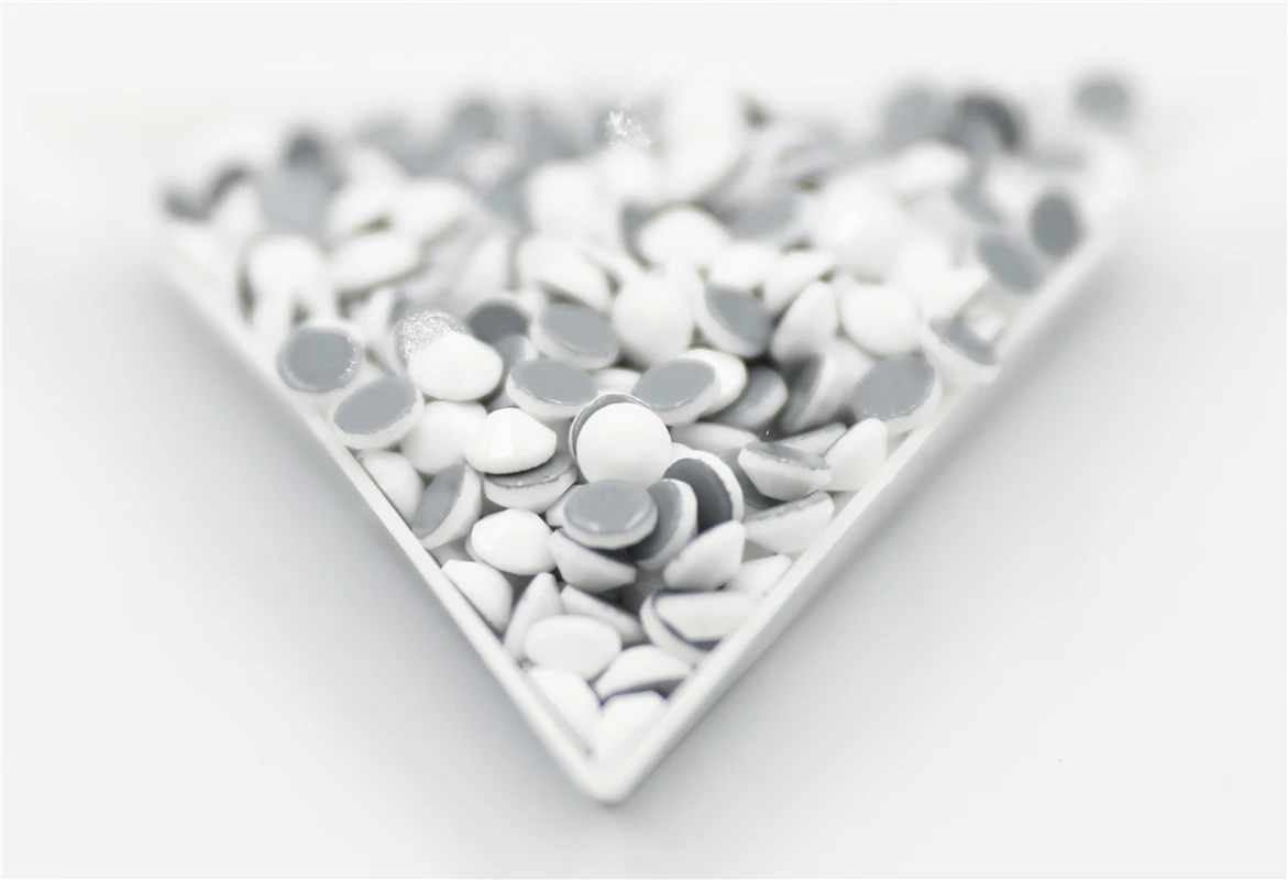 

Porcelain white Opal стразы SS6~SS30 Hotfix Rhinestones Iron On Flatback Glass Nail Art Rhinestone Crystal AB DIY Decorations