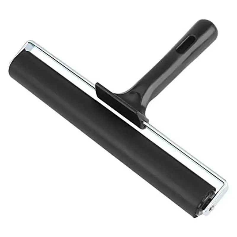 N84R 3Pcs 8인치 고무 롤러, DIY 아트 공예 페인팅, 인쇄, 판화, 잉크 및 스탬핑용 브레이어 롤러 브러시