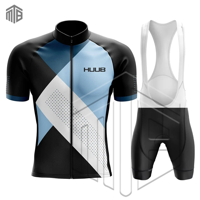 HUUB Cycling Jersey Sets ProTeam Cycling Clothing Suit Bike Jacket kits Short Sleeve Bicycle Shirt Ciclismo Maillot