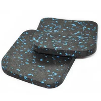 10*10cm Treadmill Mats Pads High Density Rubber Shock-Proof Sound-Absorbing Cushioning Floor Mat Home Gym Exercise Equipment 1