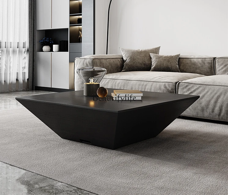 

Nordic Modern Stone Plate Italian Coffee Table Combination Creative Square Tea Table Storage Chest of Drawers