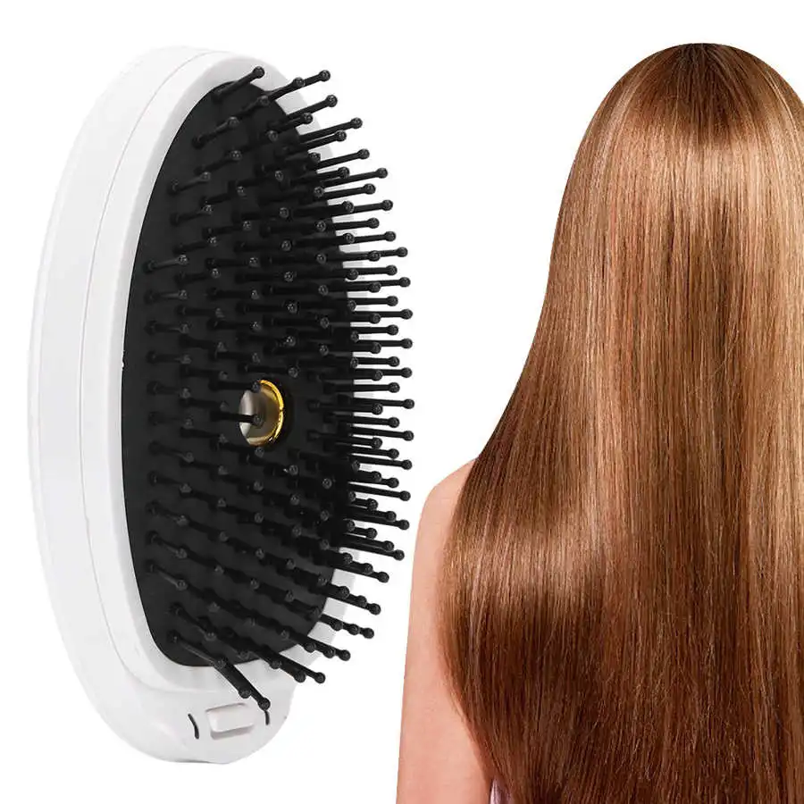 Portable Electric Hair Comb Brush Spray Steam Smoothing Scalp Massage Anti-static Vibration Head Relieve Stress Massager 6
