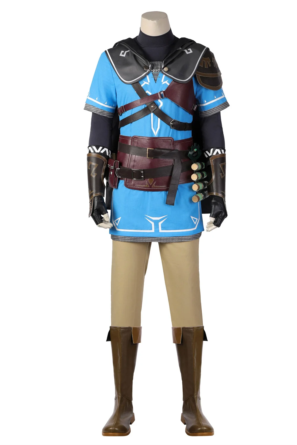

Game Legend Costume Tears of the Kingdom Link Cosplay Costume Role-Playing Clothes With Cape Props Halloween Carnival Suit