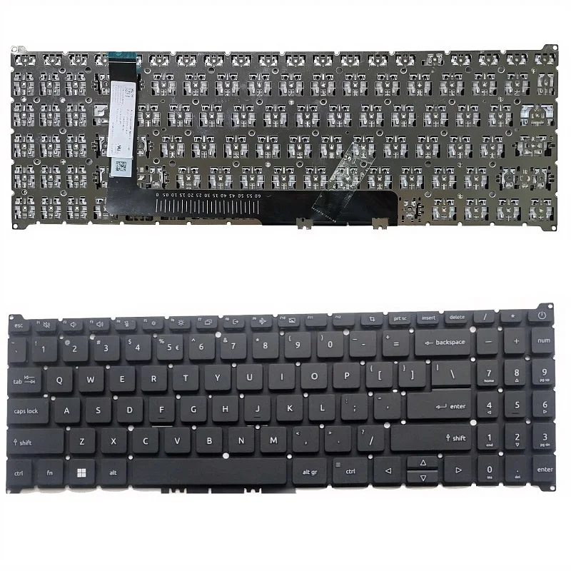 

New Original US Laptop Keyboard For Acer Aspire A315-59 A315-59G A515-57 A515-57G A715-51G A715-76 No Backlit