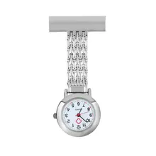 Women Man Cute Sweet Stainless Steel Arabic Numerals Mechanical Round Shape Quartz Brooch Pocket Watch tanie tanio ONLENY NONE CN (pochodzenie)