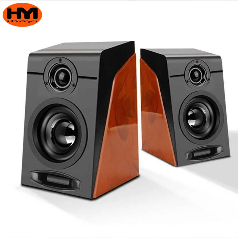 3.5mm USB Speakers Desktop Speaker Desktop Laptop Wired HIFI mini Stereo USB mini Subwoofer Speaker