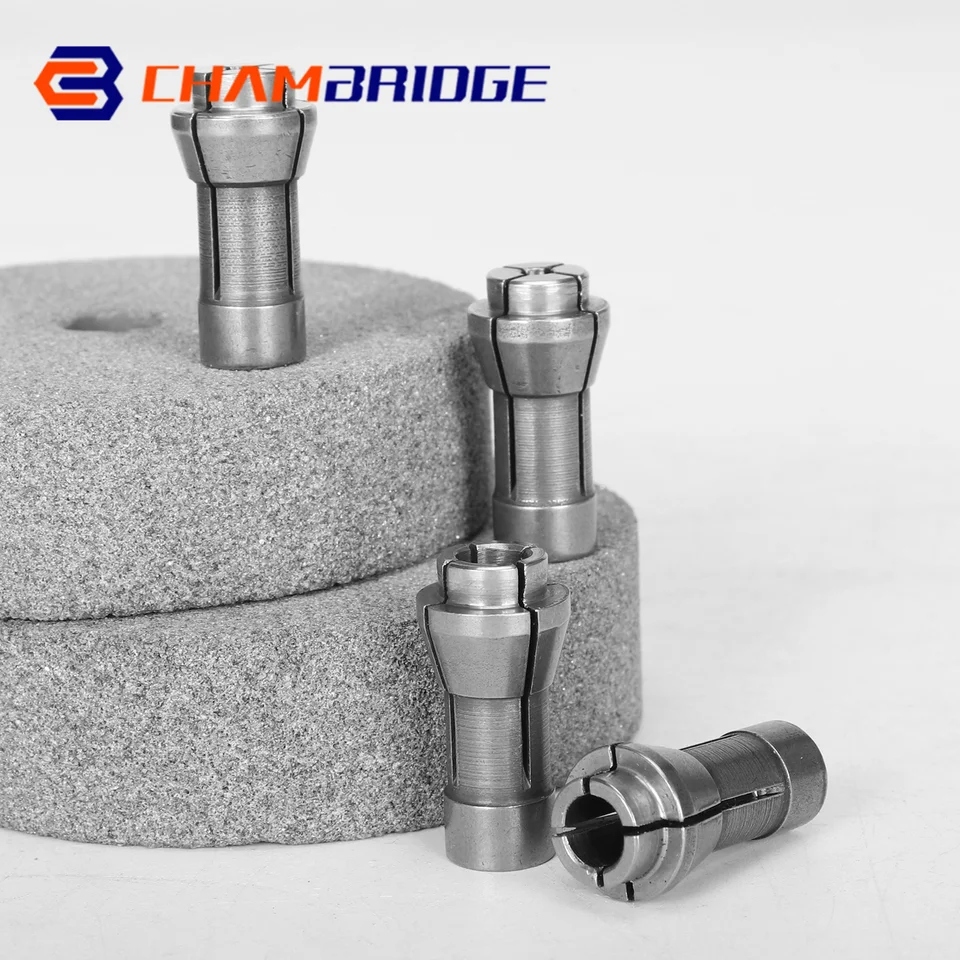 Ensemble De 8 Collets Chuck Pour Machine à Graver – 6 Mm / 6,35 Mm / 8 Mm – Neuf