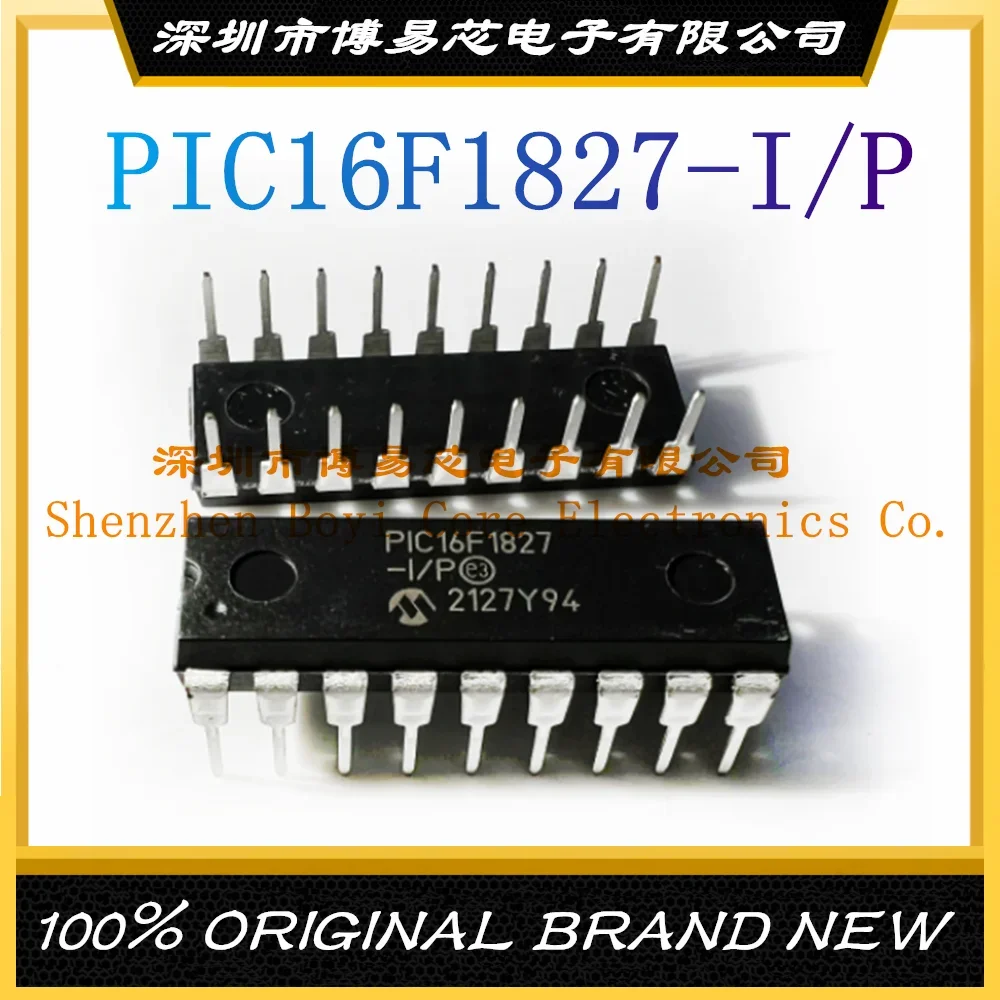 

1 PCS/LOTE PIC16F1827-I/P package DIP-18 new original genuine microcontroller IC chip