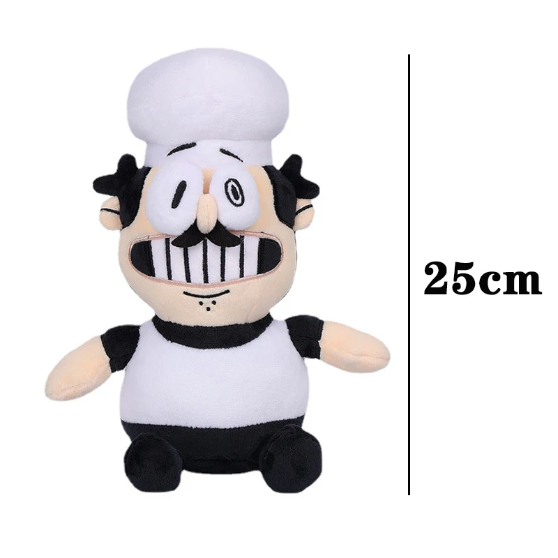 Peppino Pizza Tower Game Character Chef Pizza Plushie Children Birthday  Gift Plush Chef Toy Pizza Tower Soft Toys For Boys Girls - Movies & Tv -  AliExpress