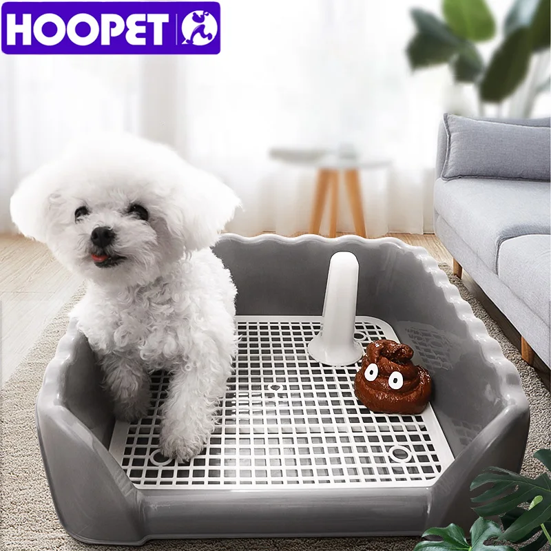 HOOPET Toilet Indoor Dogs Litter Boxes Dog Training Toilet Washable Litter Boxes for Puppy Training Cleaning Tools Pet Supplies