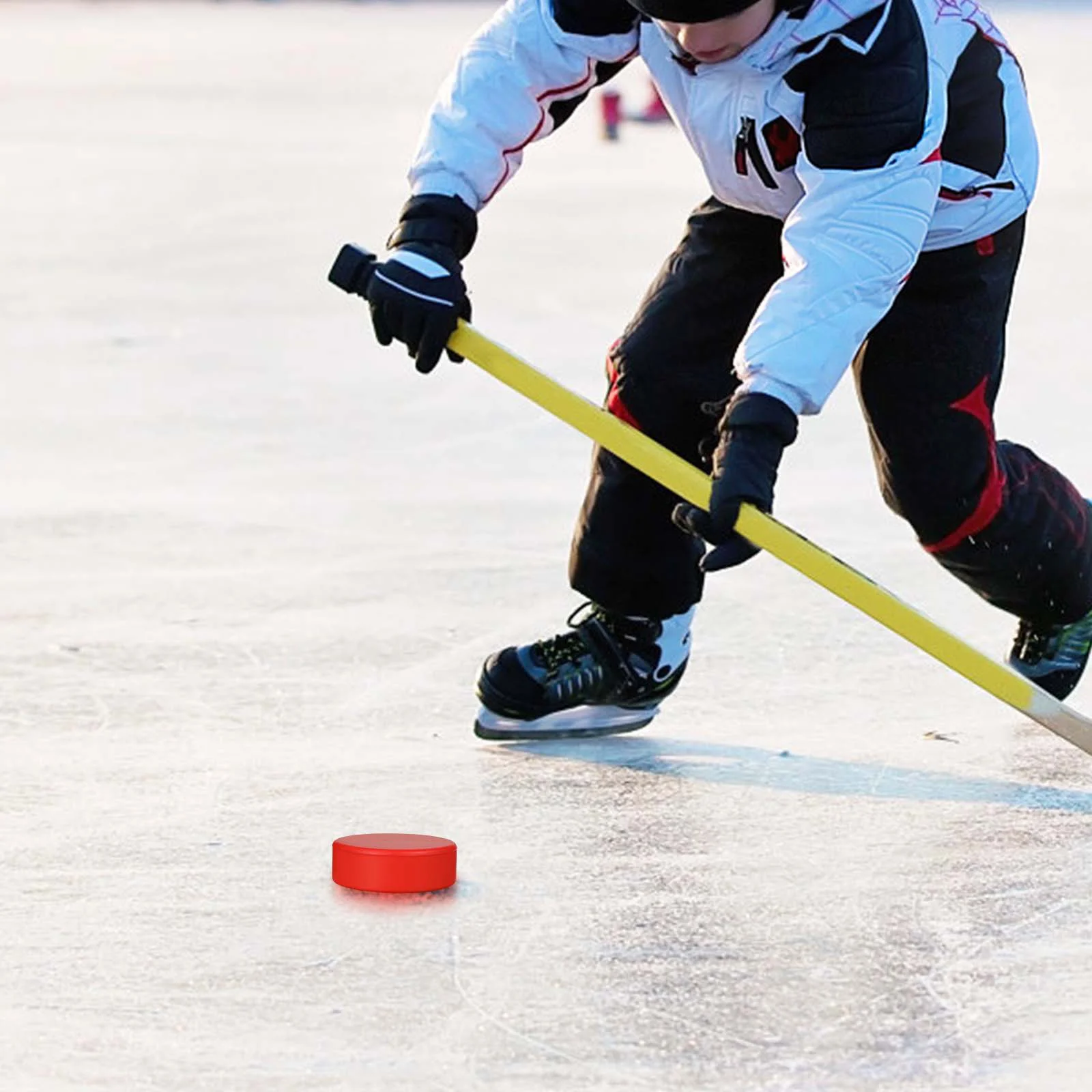 6 Pcs Puck Outdoor Hockey Toy Accessory Ice Pucks Foam Soft Field Balls Street Promotional Gift