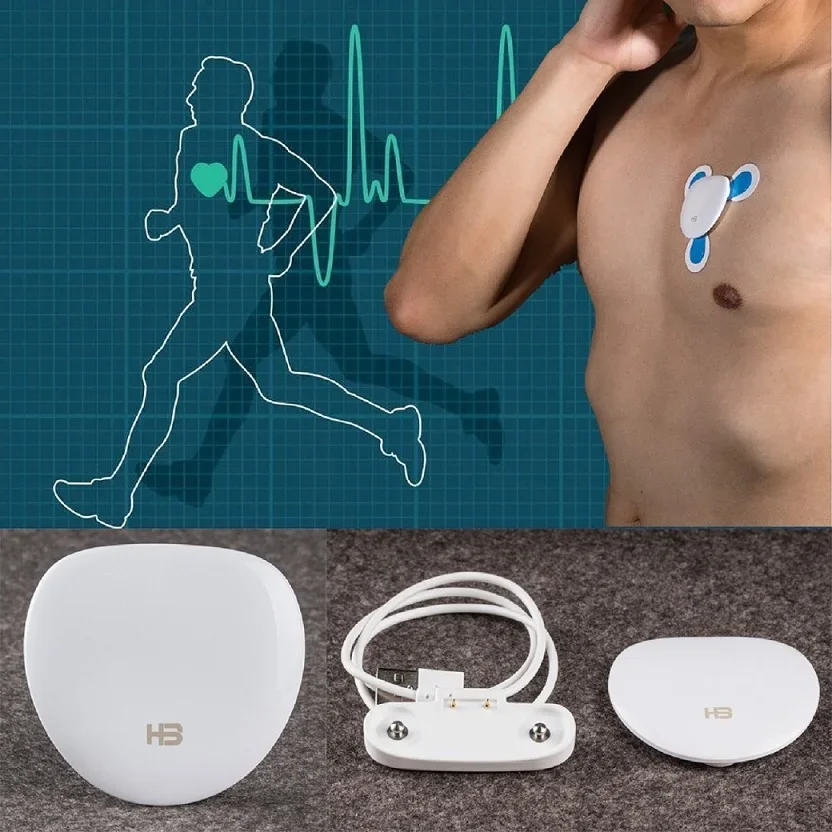 Heart rate monitor portable ecg handheld patch holter for
