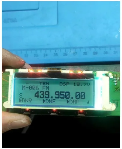 Yqwsyxl Lcd Screen Display Substituição Parte Problema Zebra Stripes Yaesu Ft857 Ft957d Novo Oem