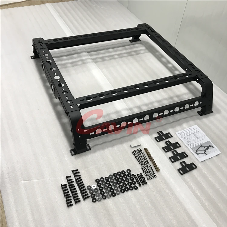 Acciaio Multifunzionale Nero Verniciato A Polvere Cromato Regolabile Roll Bar Vasca Rack Per Pick Up Truck Dodge Ram