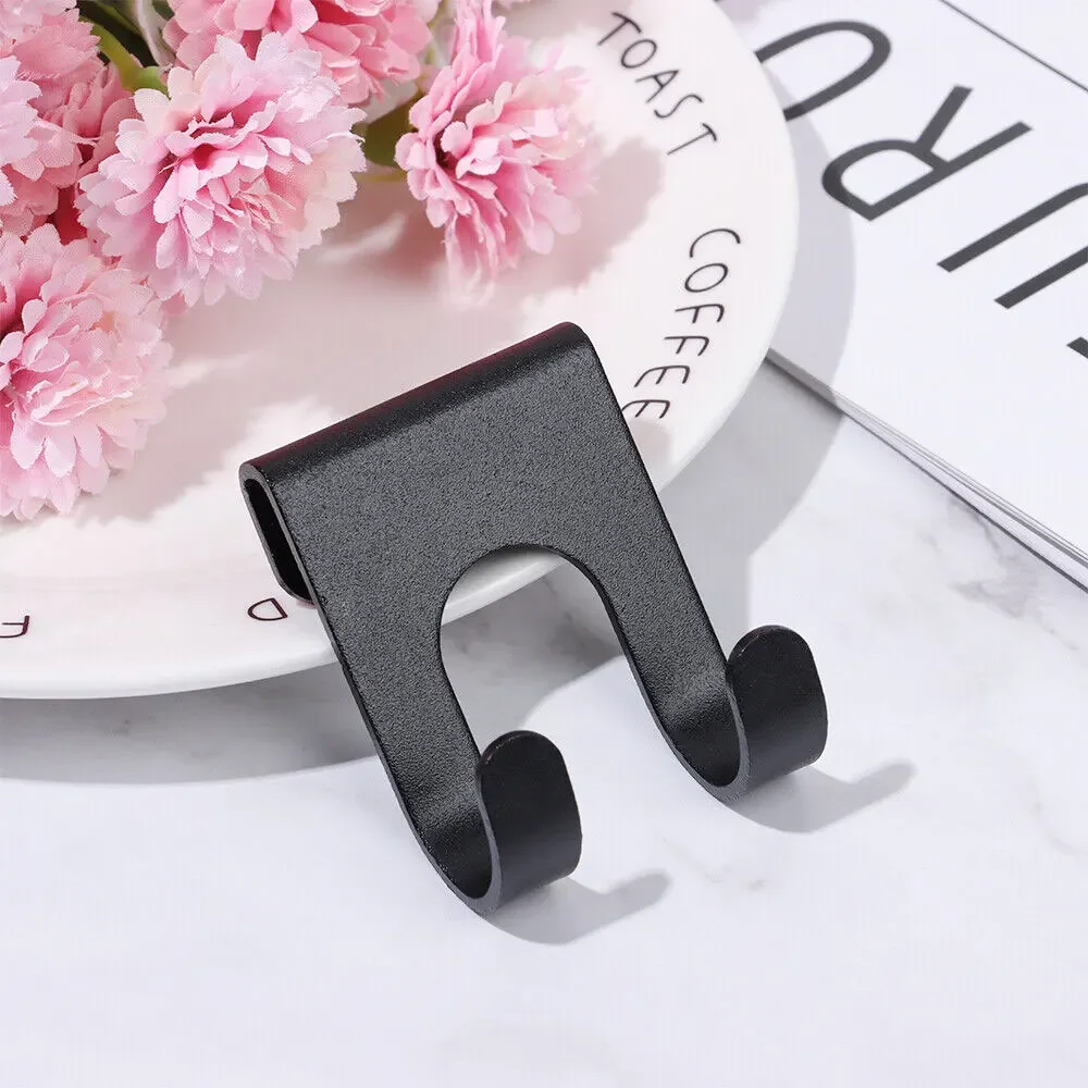 Aluminum Hook 1pc Shower Glass Door Hook Towel Rack Hanger Key Organizer Plug Shaver Holder Rack Hooks Hanging