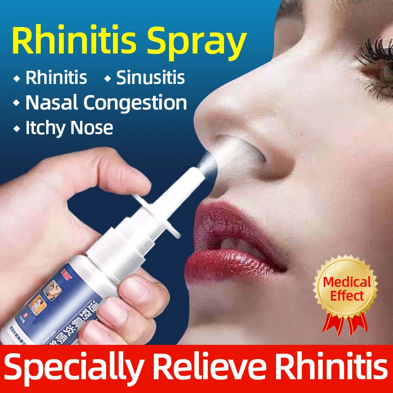 

Chinese Traditional Medical Herb Nasal Sprays Chronic Rhinitis Sinusitis Spray Rhinitis Treatment Nose Care Patches