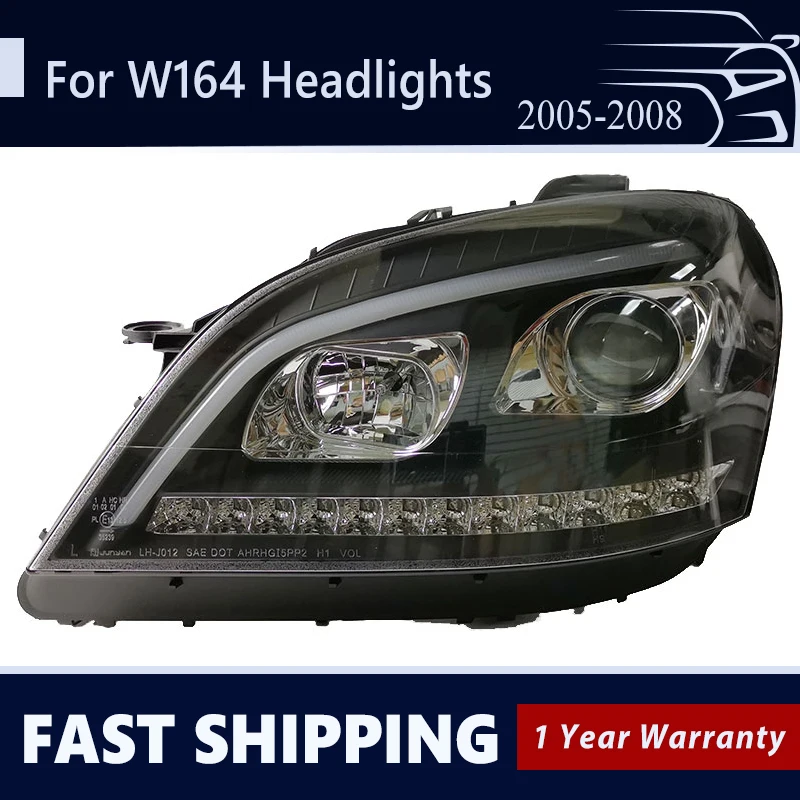 LEDHeadlightsforW164LEDHeadlight20052008ML350ML400HeadLamp