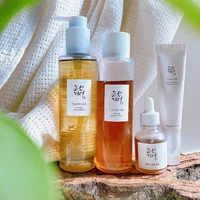 Nettoyant visage, tonique, essence hydratante, soin de la peau, SPF50+, anti-UV, crème solaire probiotique au riz, écran solaire de la marque Beauty of Joseon Green Plum 5
