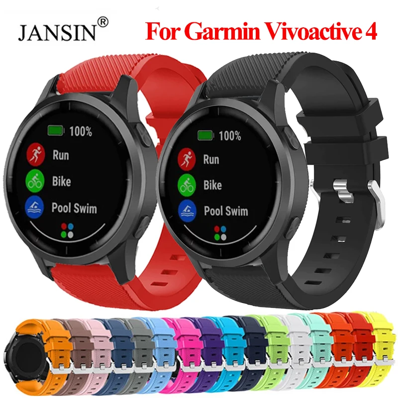 Cinturino Correa Per Garmin Vivoactive 4 Cinturino Cinturino In Silicone Per Garmin Vivoactive 4 Smartwatch Sport Accessori Da Polso