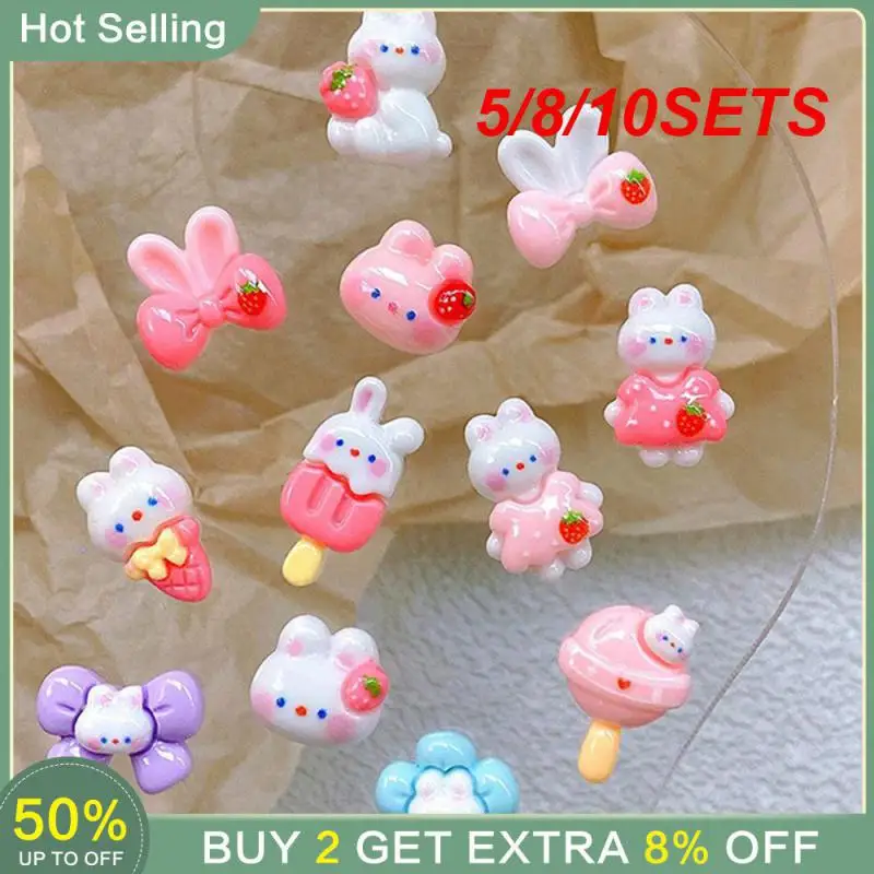 

5/8/10 комплектов, декоративные ногти без запаха