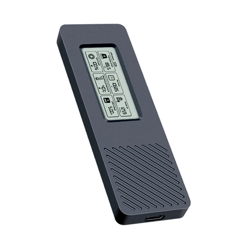 M.2 Hard Drive Case NVM/ENGFF Dual Protocol Solid-State Mobile Hard Drive Case Intelligent Digital Health Detection Tyec UTHAI﻿ external hard drive case,ssd enclosure,hard drive enclosure,external hard drive box,hdd case enclosure