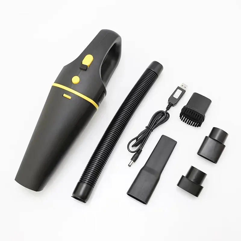 High Power Car Mounted Vacuum Cleaner Wireless Charging Car and Home Dual Purpose Handheld Super Strong Suction