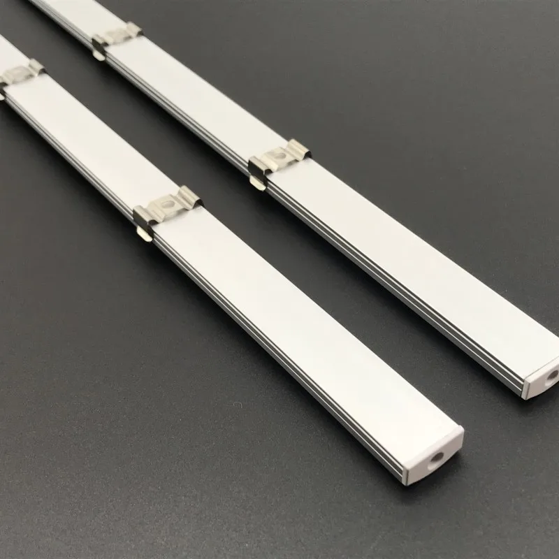 1-30pcs led strip lamp cabinet lamp kitchen cabinet 8-12mm 5730/5050/2835 led angle aluminum slot bracket
