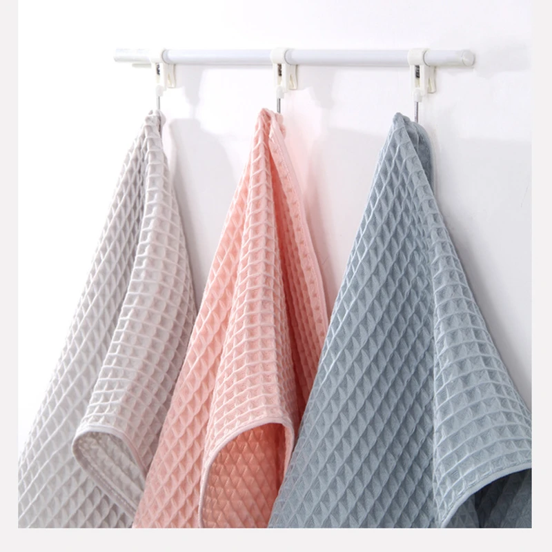 ONSEN Bath Towel Set - Waffle Weave 100% Supima Cotton Towel - Lusciously  Soft, Durable, Fast Absorbing Waffle Towel Bath Towel, White Bath Towel Set  White