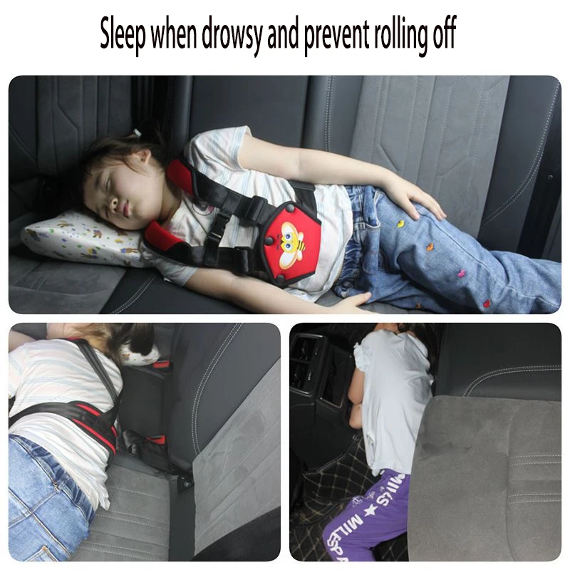 Car Motorcycle Children's Portable Ride Easy To Install Anti Wandering Safety Vest Go Out For Walking Anti Lost Vest Straps