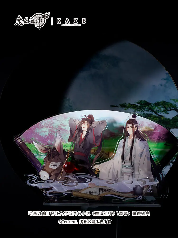 

Grandmaster of Demonic Cultivation Mo Dao Zu Shi Four Seasons Scene Acrylic Stand Model CP Wei Wuxian Lan Wangji Desktop Toy