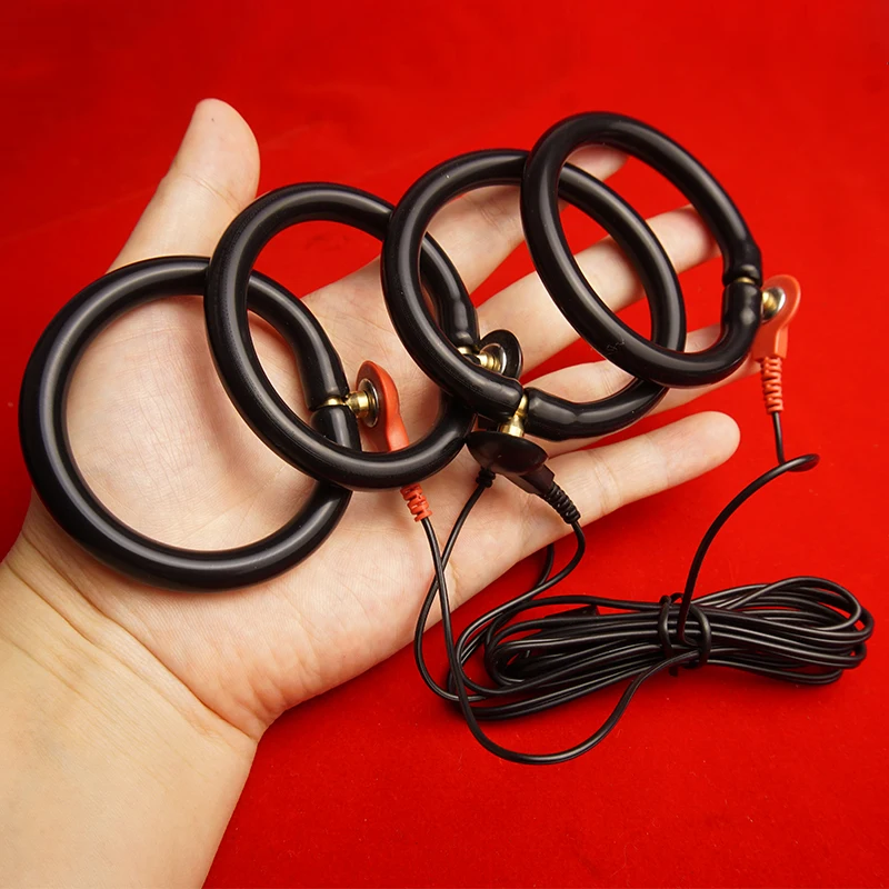 BDSM Electro Anal Butt Plug,Electrosex Electrostimulator Penis Cock Ring,Electric Sex Shocker,E stim E-stim Prostate Massage