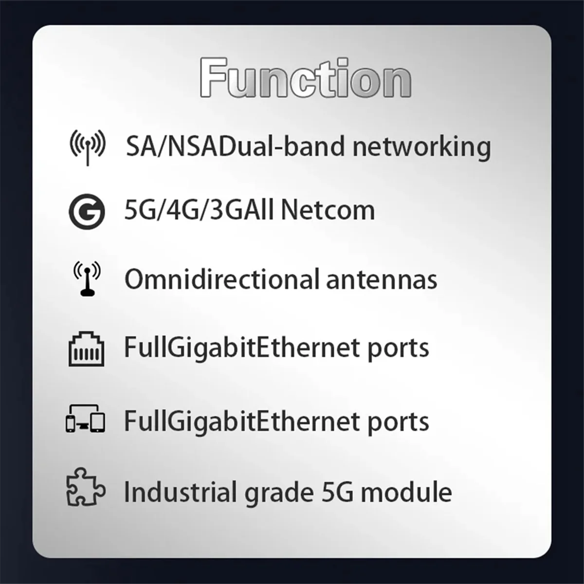 ABIY-M55 V510 ESIM Modem 5G NR WiFi5 WiFi 6 Fixed Wireless Access AC1200 Indoor LTE CPE SIM Slot Cheap 5G WiFi Router EU-plug