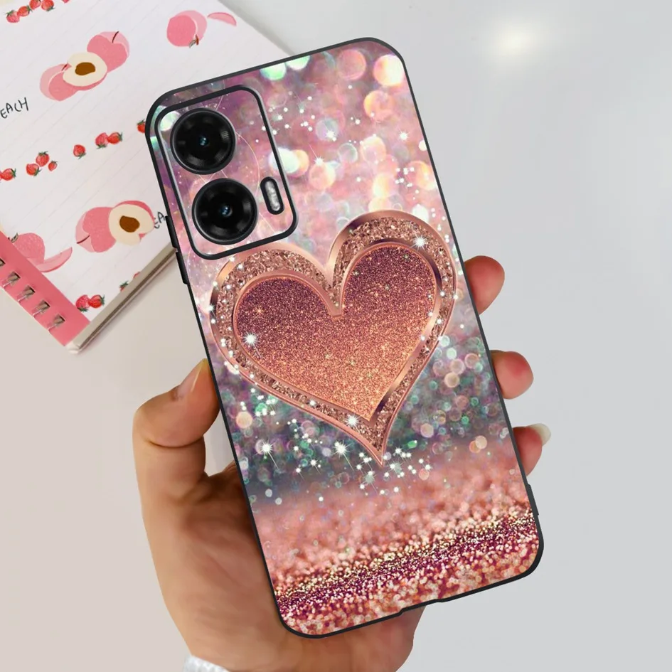 Cute Cartoon Cat Butterfly Soft Silicone Bumper Protective Phone Case