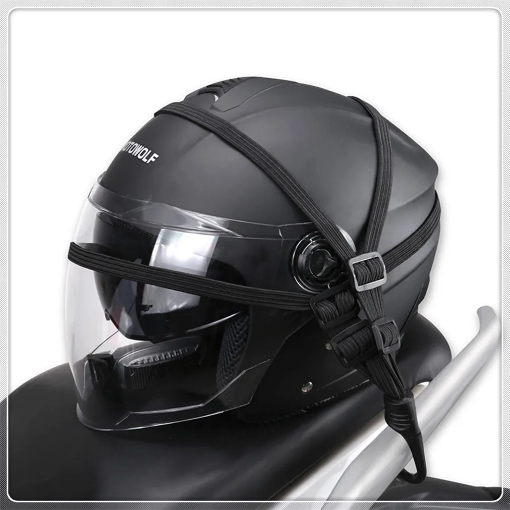 Motorcycle Hooks Mesh Organizer Holder Luggage Helmet Net for YAMAHA XV 950 RACER TDM 900 MT125 MT125 MT01 VMAX
