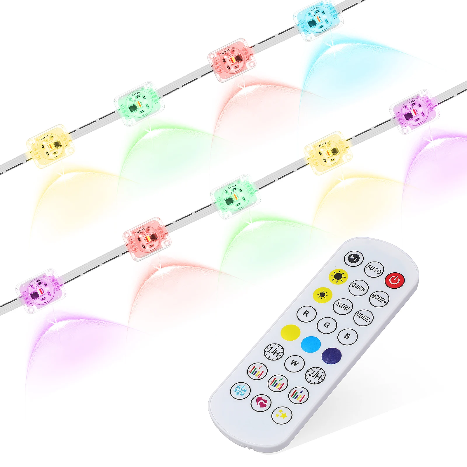 Permanent Outdoor Lights 30m Led String Lamps - Wireless-Controlled Color Changing Rope Lights For Patio Garden Holiday Decorat