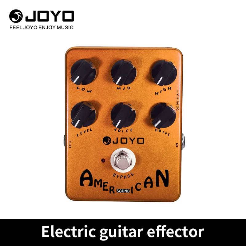 

JOYO-JF-14 AMERICAN SOUND Overdrive Electric Guitar Pedal Effects, Simulation 57 Deluxe Amplifier Pedals, True Bypass