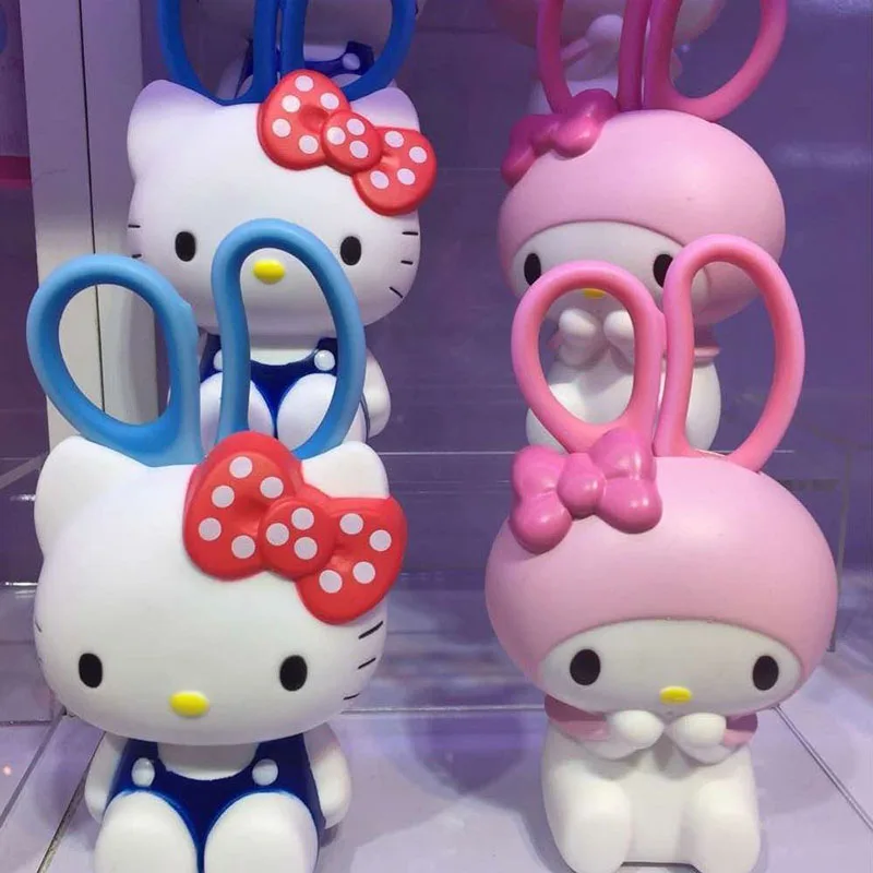 

Kawaii Sanrio Mymelody Scissor Holder Cute Cartoon Anime Mini Brush Holder Makeup Brush Holder Accessories Toys for Girls Gifts