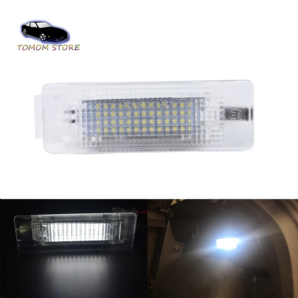 

18SMD белый светодиодный светильник для багажника VW Golf MK 5 6 7 GTI Caddy CC Passat Tiguan Touran Touareg Scirocco