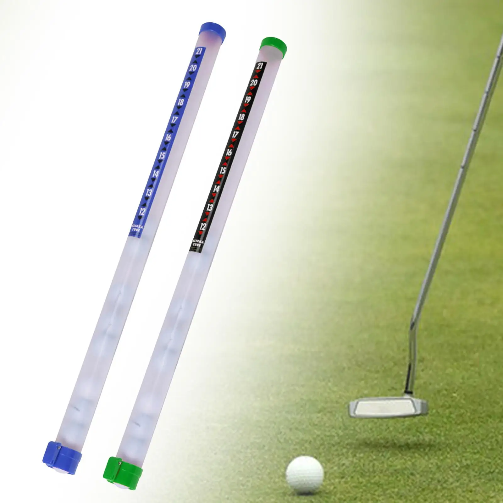 Golf Ball Retriever Putter Tool Training Equipment Large Capacity Ball Shagger