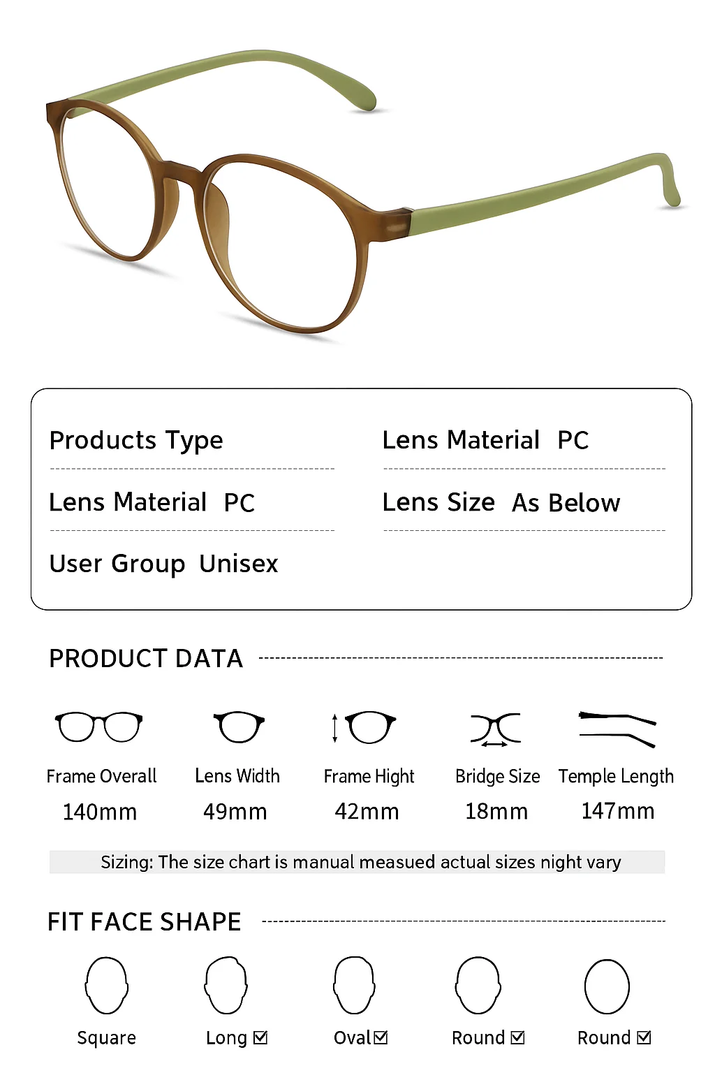 1 Stück Blaulichtfilter-Lesebrille für Frauen, Blendschutz, lindert Überanstrengung der Augen, leichter TR90-Rundrahmen, Computerbrille – Detail 12