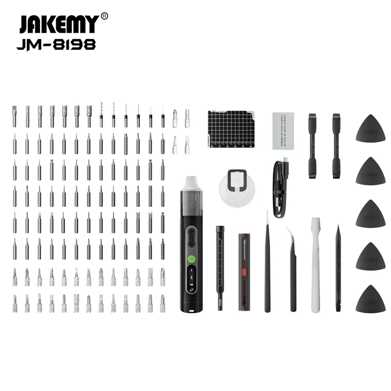 JAKEMY JM-8198 High Precision Electric Screwdriver Set for Mobile