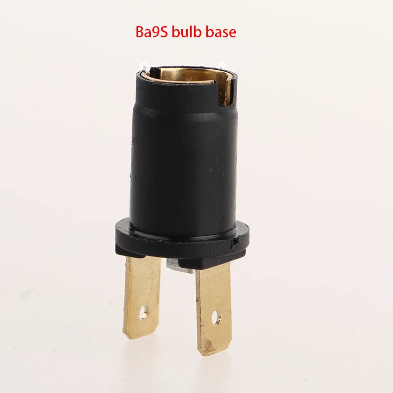 Anlseiod 2x 170790 Seitenlicht Lampenfassung Ba9s für 6/12/24V Ba9s 989/233 Birne Push-In Lampenfassung Birnenfassung für Autos Motorräder Roller
