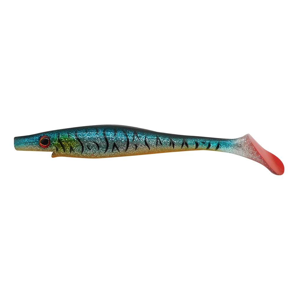 ESFISHING Big Fishing Lure 200mm Hog Shad Sea Fishing for Pike Trout Perch Soft Baits Saltwater Leurres Souple Swimbait - 5