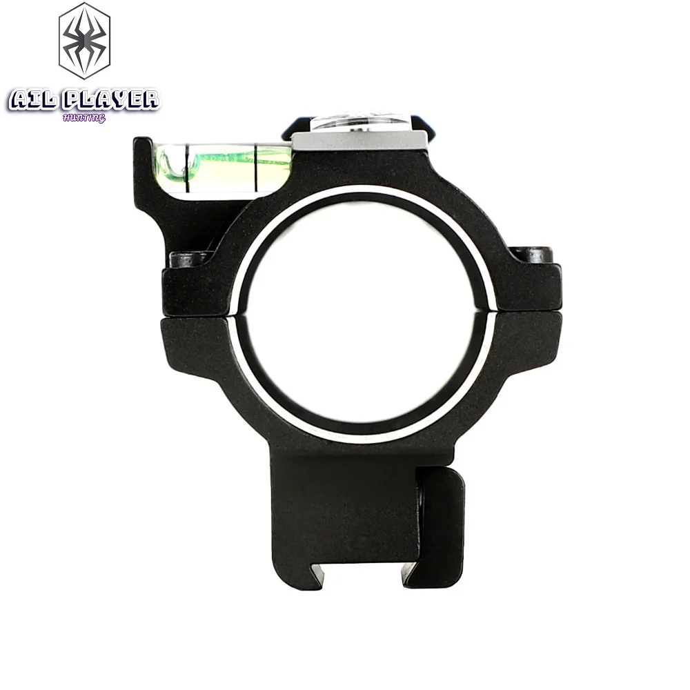 Dovetail Rail Scope Mounts with Bubble Level, Adjustable Scope Rings, 1 Piece, 25.4mm, 30mm, 11mm, Tactical