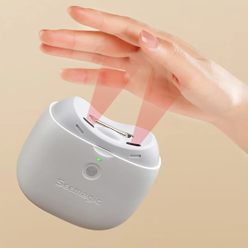 Youpin Seemagic 전기 자동 손톱깎이, 가벼운 트리머, 네일 커터, 매니큐어,  노인 케어 가위 도구, 업그레이드